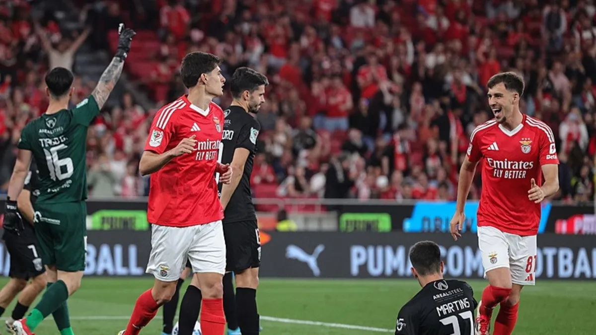 Benfica 4-0 Tirsense (MAÇ SONUCU-ÖZET)