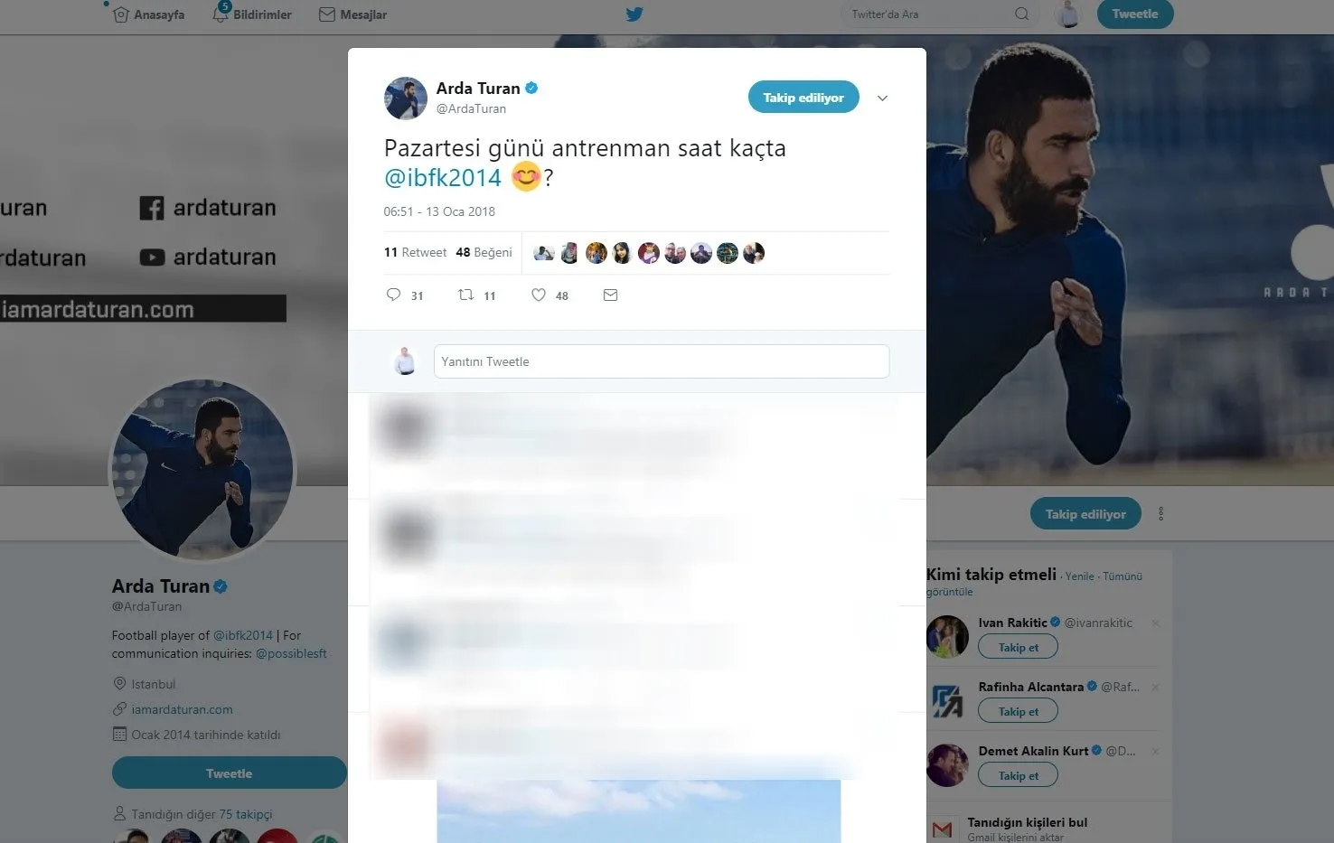 Arda Turan Twitter'dan o soruyu sordu - 1