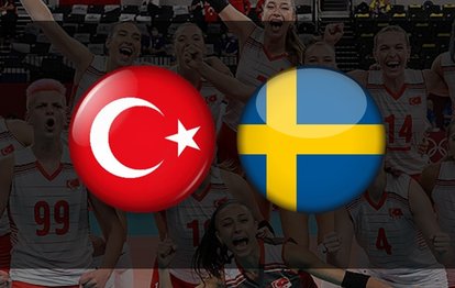 Türkiye İsveç voleybol maçı CANLI