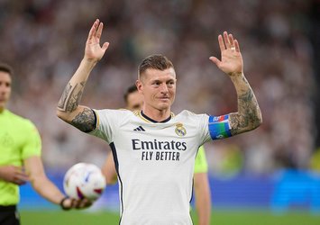 Toni Kroos Real Madrid ile son maçına çıktı!