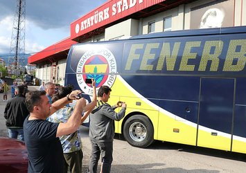 F.Bahçe'ye Bolu Stadı'nda coşkulu karşılama