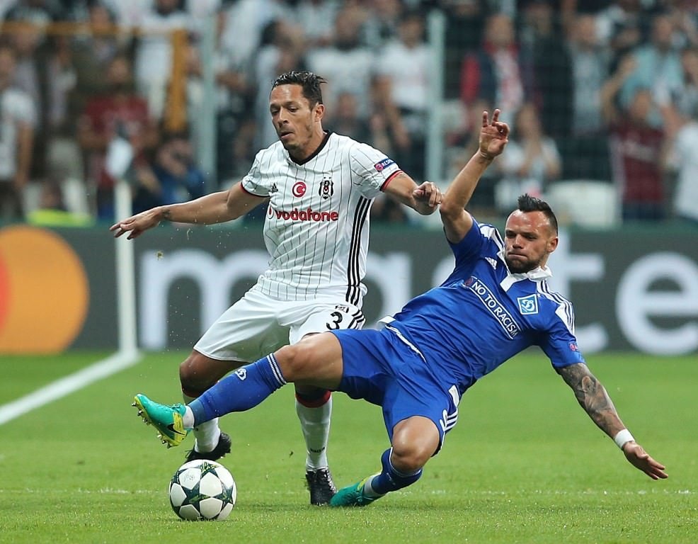 Beşiktaş- Dinamo Kiev maçından kareler