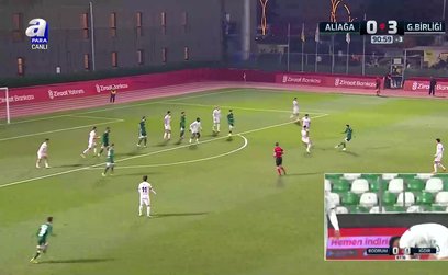 GOL |  Aliağa FK 1-3 Gençlerbirliği