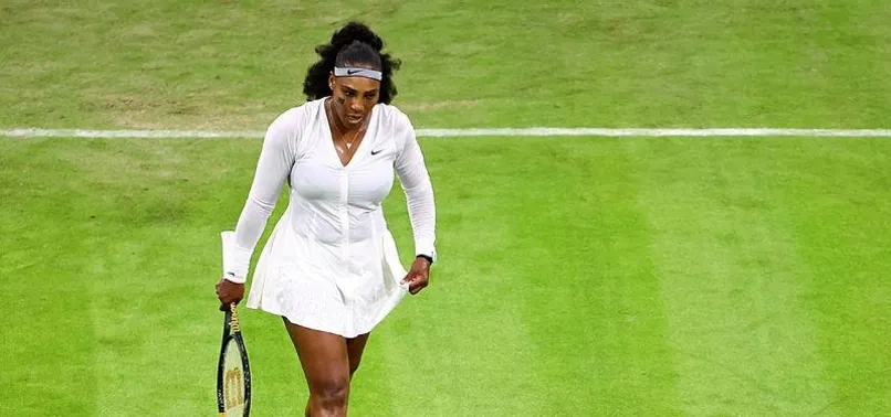Serena Williams'tan Wimbledon'a erken veda!