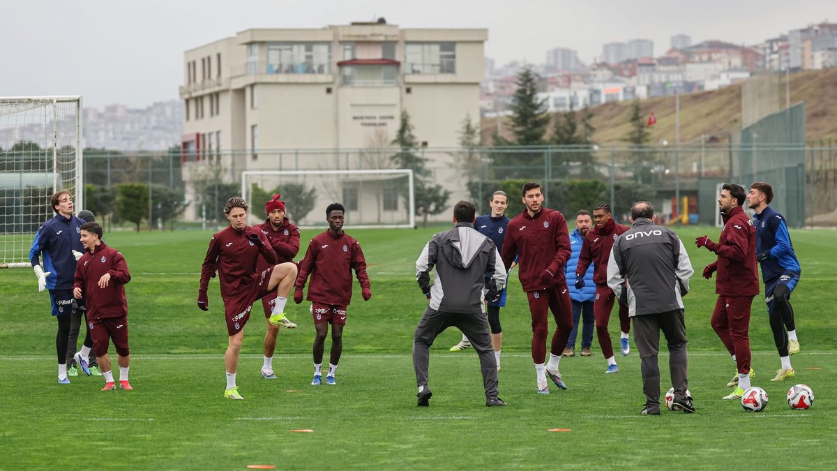 Trabzonspor'da Galatasaray maçı hazırlıkları başladı