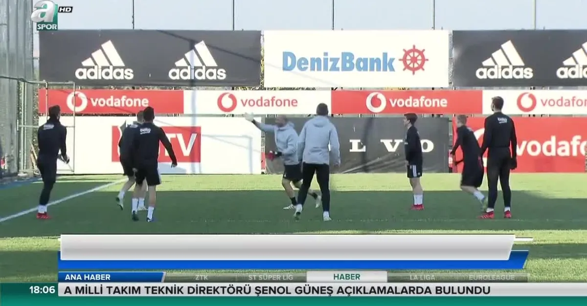 Beşiktaş'ta Rizespor maçı hazırlıkları