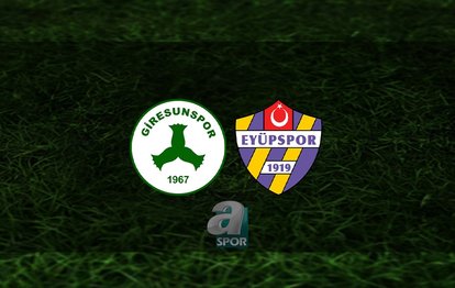 Giresunspor - Eyüpspor maçı ne zaman, saat kaçta ve hangi kanalda? | Trendyol 1. Lig