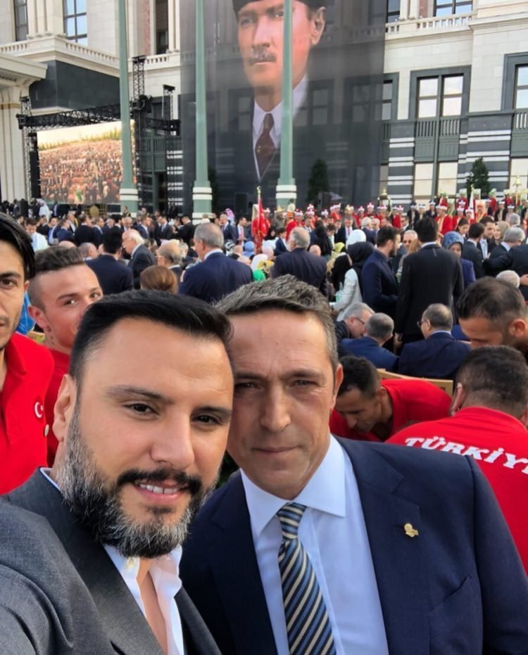 Beştepe’deki törene katılan ünlüler