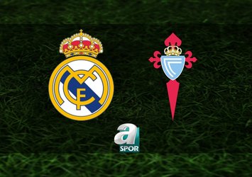 Real Madrid-Celta Vigo maçı saat kaçta?