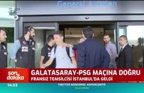 PSG kafilesi İstanbul'a geldi! İşte ilk görüntüler