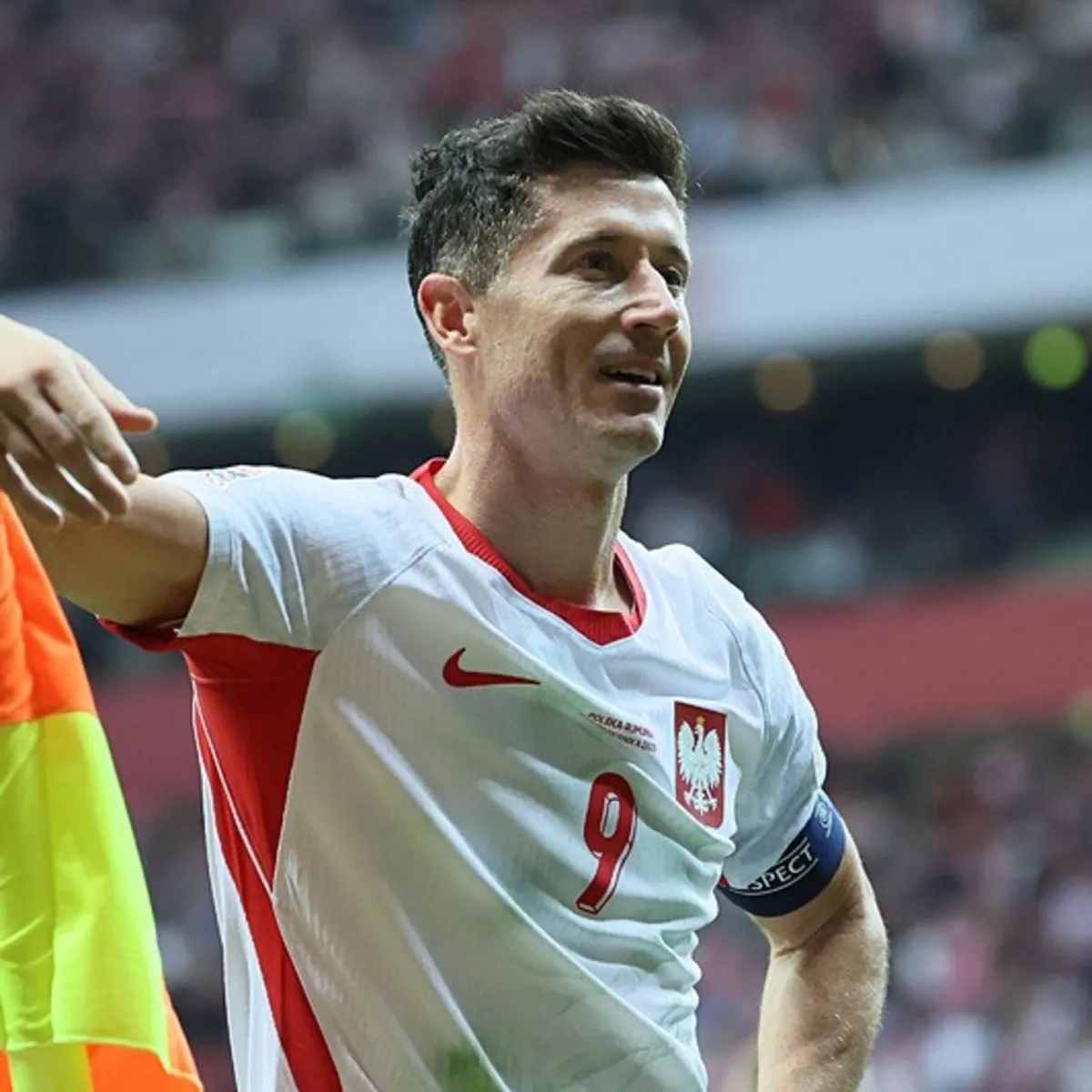 Lewandowski hat-trick yaptı, Polonya farklı kazandı