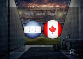 Honduras - Kanada maçı saat kaçta?