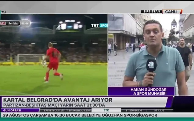Beşiktaş, Belgrad'da avantaj peşinde!