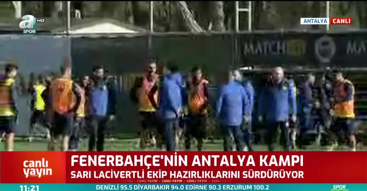 Fenerbahçe'nin Antalya kampı