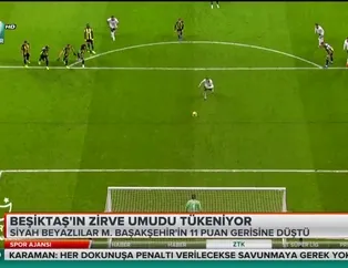 Beşiktaş'ın zirve umudu tükeniyor