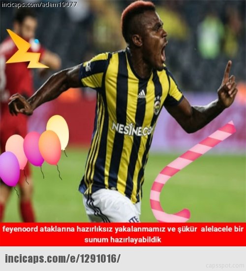 İşte Fenerbahçe - Feyenoord maçı caps’leri