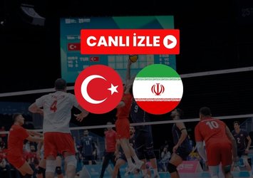 Türkiye-İran voleybol maçı CANLI izle!