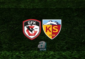 Gaziantep FK - Kayserispor maçı saat kaçta?