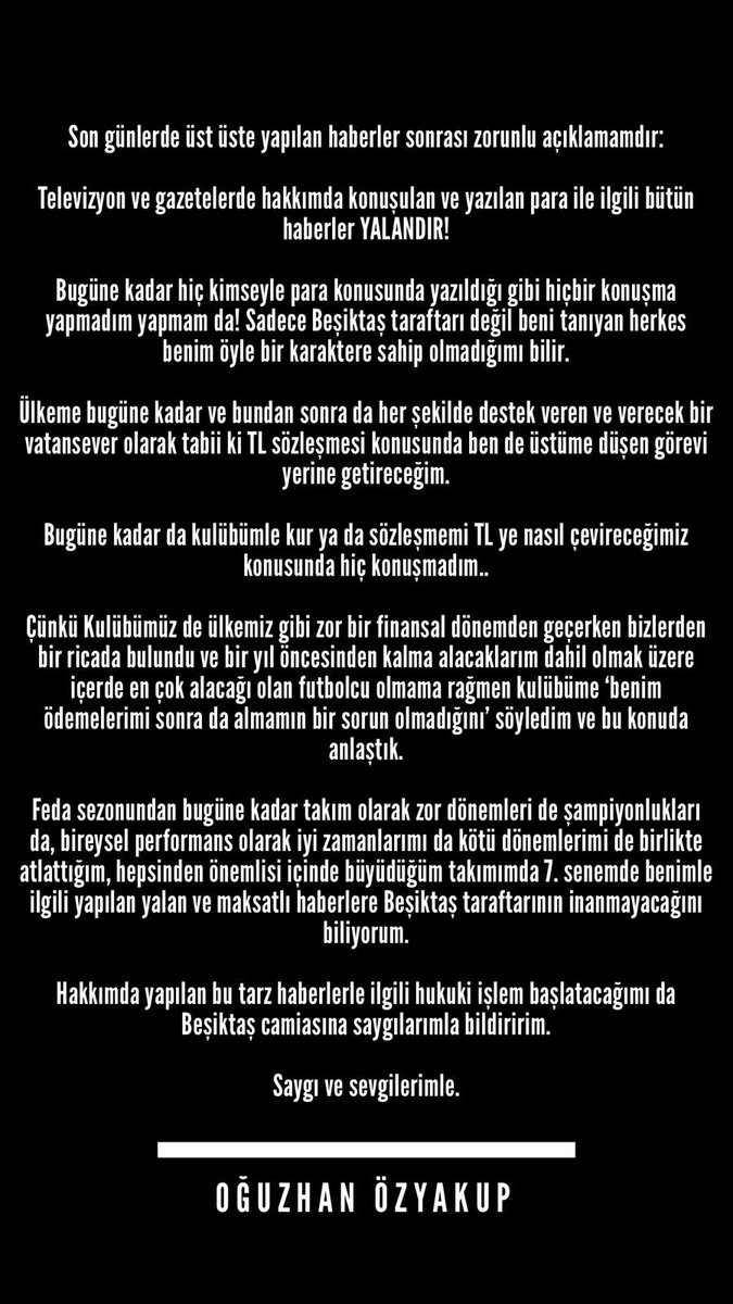 Oğuzhan Özyakup'tan 'para' açıklaması - 1