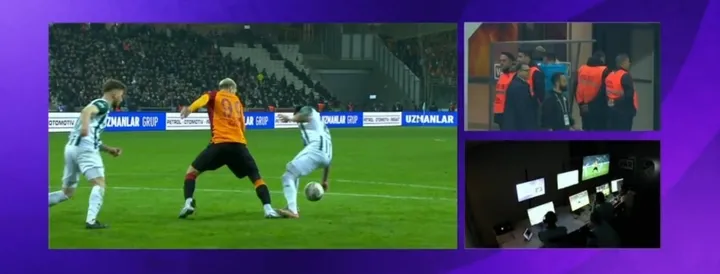 Galatasaray VAR'dan penaltı kazandı! İşte o pozisyon... - 1