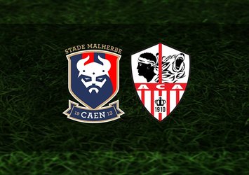 Caen - Ajaccio maçı ne zaman saat kaçta hangi kanalda canlı yayınlanacak?
