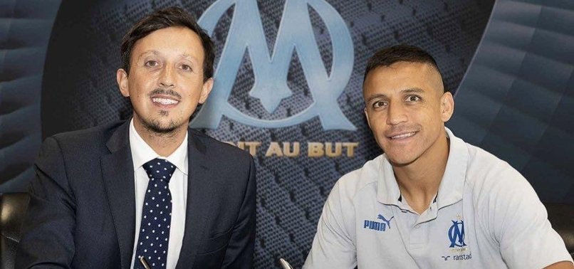 Galatasaray'ın transfer gündemindeki Alexis Sanchez resmen Marsilya'da!