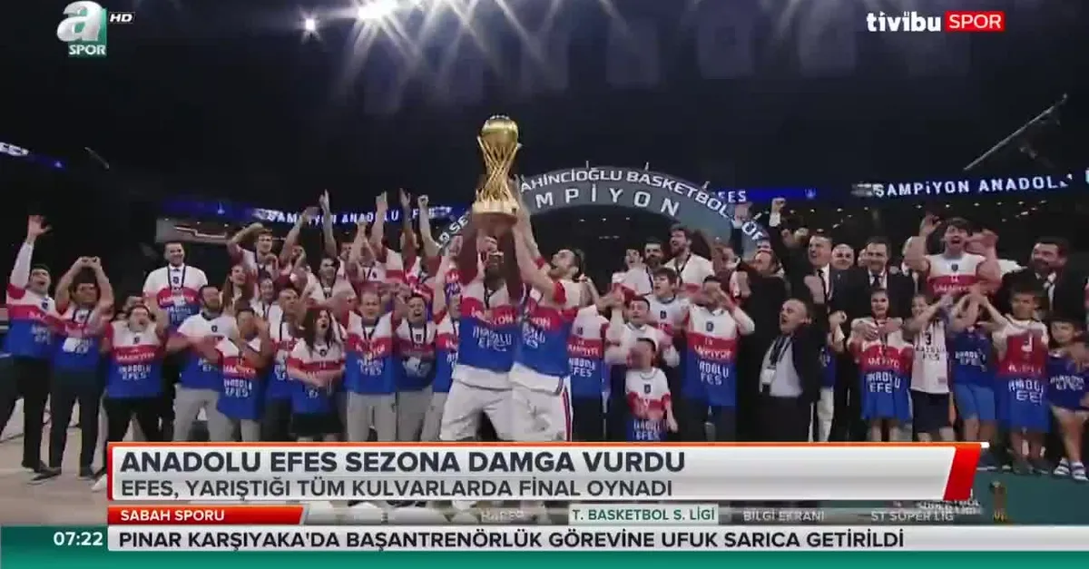 Anadolu Efes sezona damga vurdu