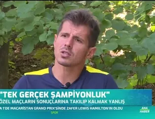 "Tek gerçek şampiyonluk"