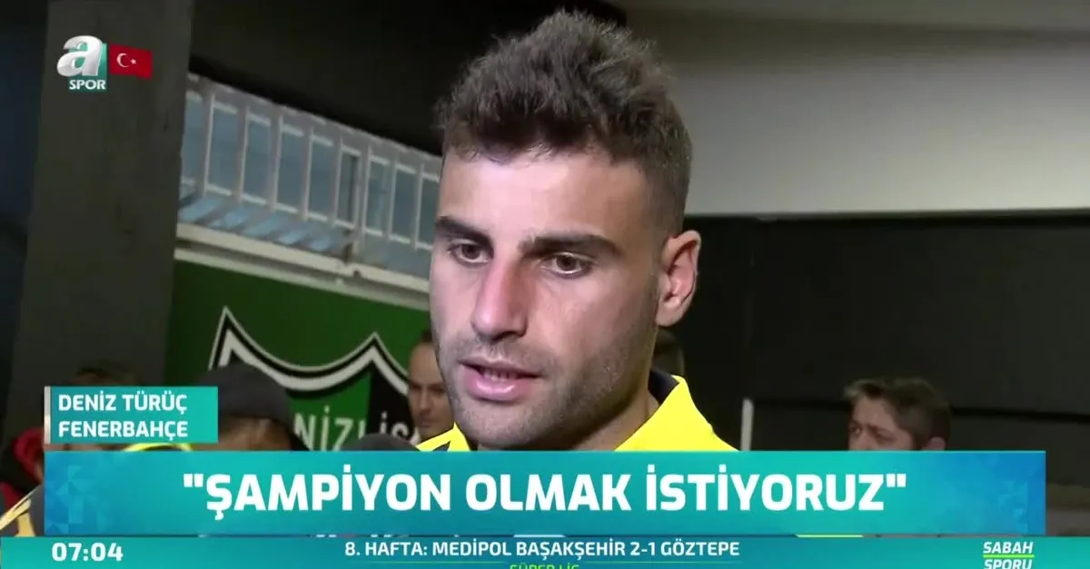 Deniz Türüç: Şampiyon olmak istiyoruz