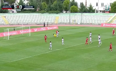 GOL | Amasyaspor 1968 Fk 6-0 Çankırıgücü Sk