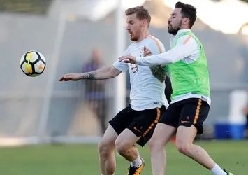 Galatasaray'da derbi mesaisi