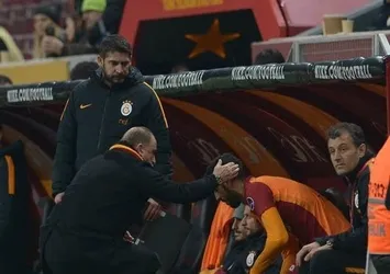 Fatih Terim'den Hasan Şaş'a kesik