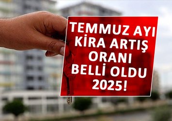 Temmuz ayı kira artış oranı belli oldu 2025!