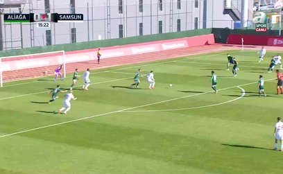 GOL | Aliağa FK 0-2 Samsunspor