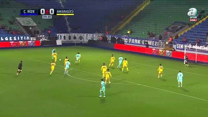 Çaykur Rizespor 2-1 MKE Ankaragücü (MAÇ ÖZETİ)