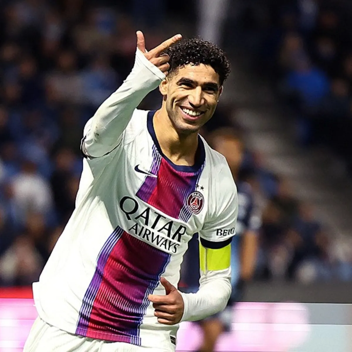 Hakimi hat-trick yaptı PSG kazandı!