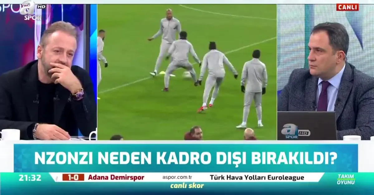Canlı yayında açıkladı! İşte Nzonzi'nin kadro dışı kalma sebebi