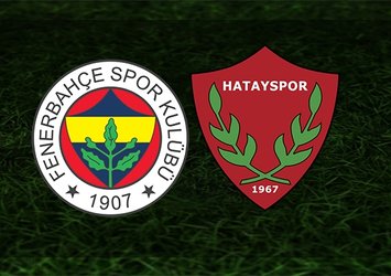 Hatayspor-Fenerbahçe | CANLI