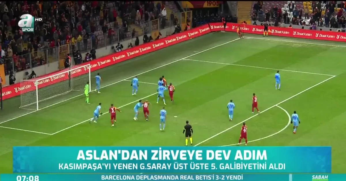 Aslan'dan zirveye dev adım