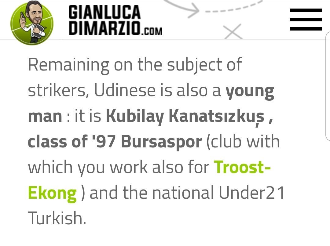 Kubilay Kanatsızkuş Udinese yolcusu!