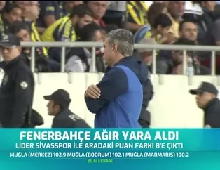 Fenerbahçe ağır yara aldı