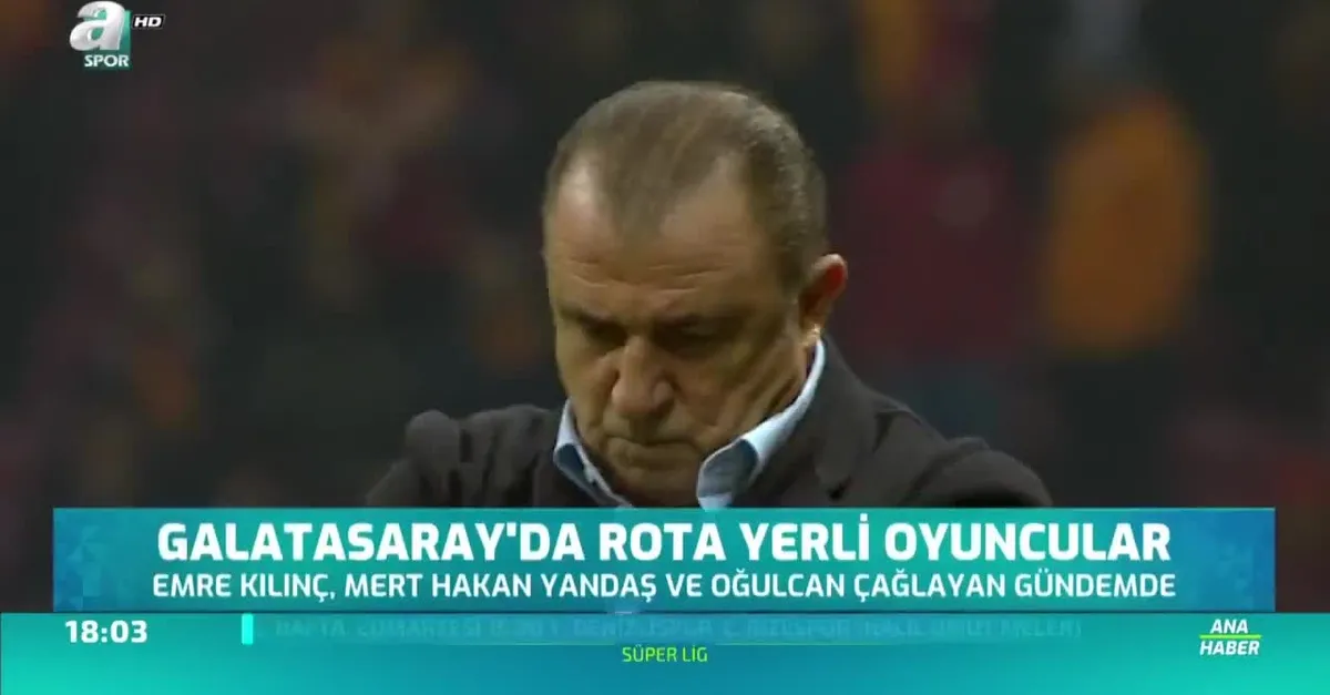 Galatasaray'da rota yerli oyuncular