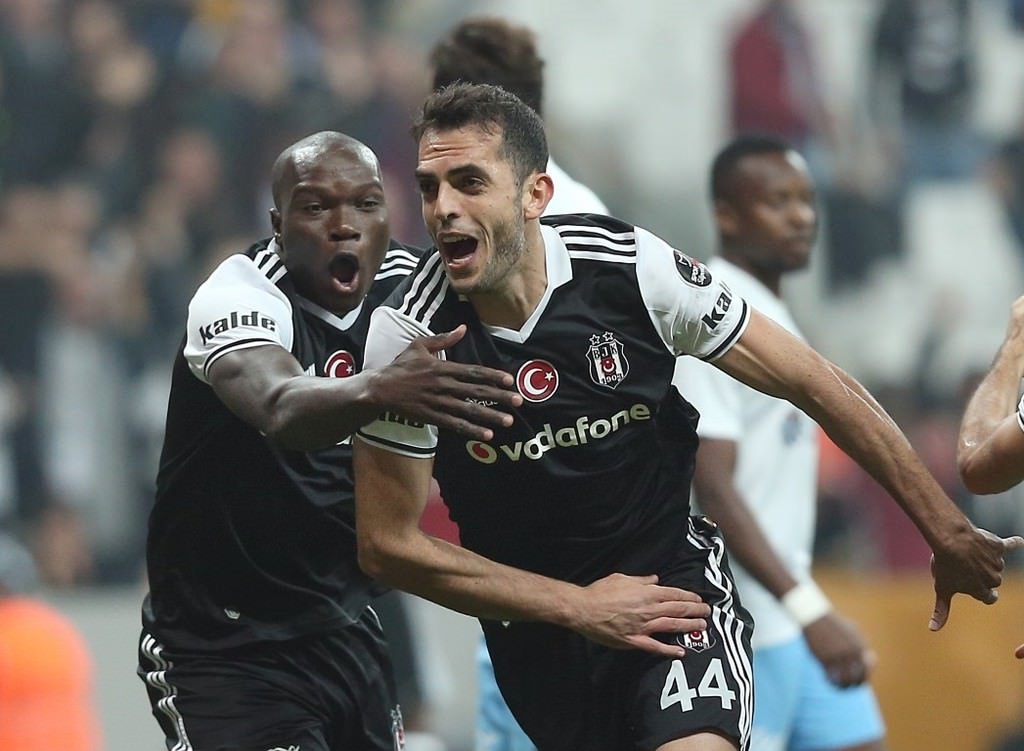 Beşiktaş-Trabzonspor karşılaşmasından kareler