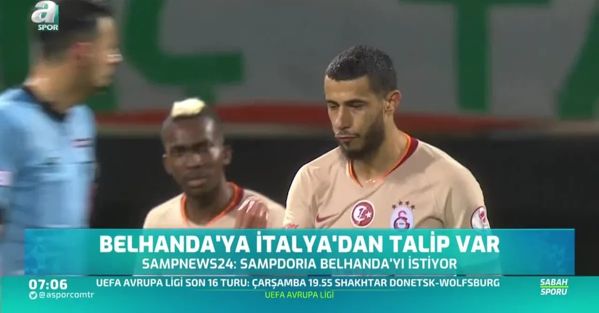 Belhanda'ya İtalya'dan talip var