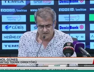 Şenol Güneş: "Kimseye namussuzluk yapmadık"