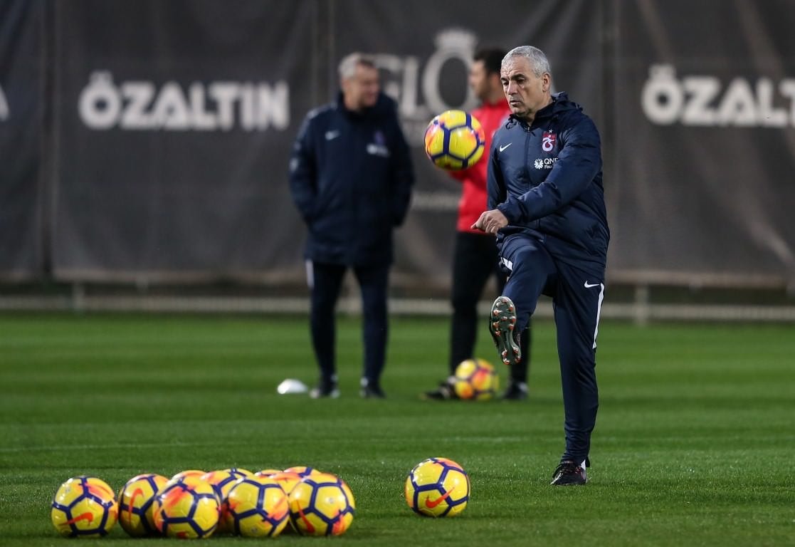 Trabzonspor’da kıran kırana antrenman