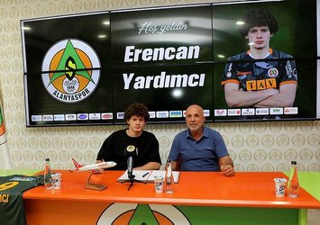 Alanyaspor Erencan ile yeniledi!