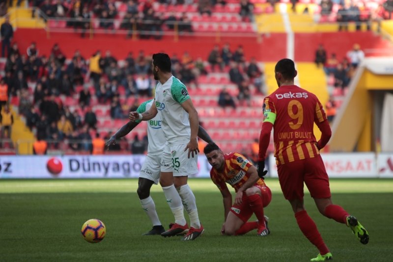 Kayserispor - Bursaspor Maçtan kareler