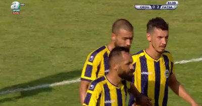 Yeni Orduspor 0-2 Fatsa Belediyespor