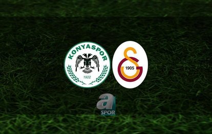 GALATASARAY MAÇI CANLI 📺 | Konyaspor - Galatasaray maçı saat kaçta? GS maçı canlı hangi kanalda?